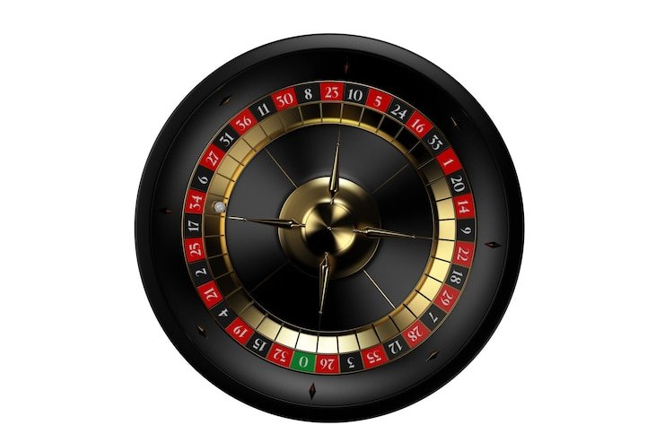 Tampilan studio dealer langsung Auto Roulette capital toto dengan roda roulette fisik dan layar taruhan digital